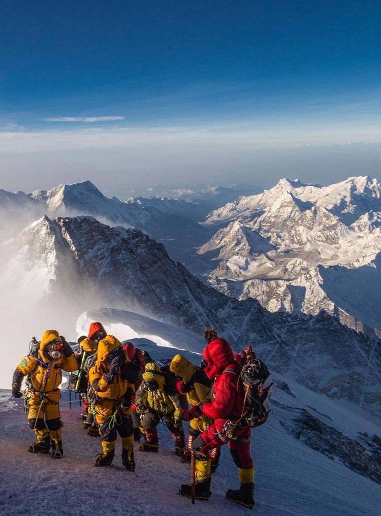 Height of Mount Everest